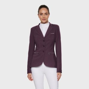 Samshield | Veste de concours Victorine Crystal Fabric – Plum